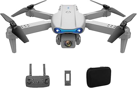 E99 PRO Drone with 4K HD Dual Camera, Obstacle Avoidance, Foldable, Height Keep, Mini.(Gray,Orange,Black)