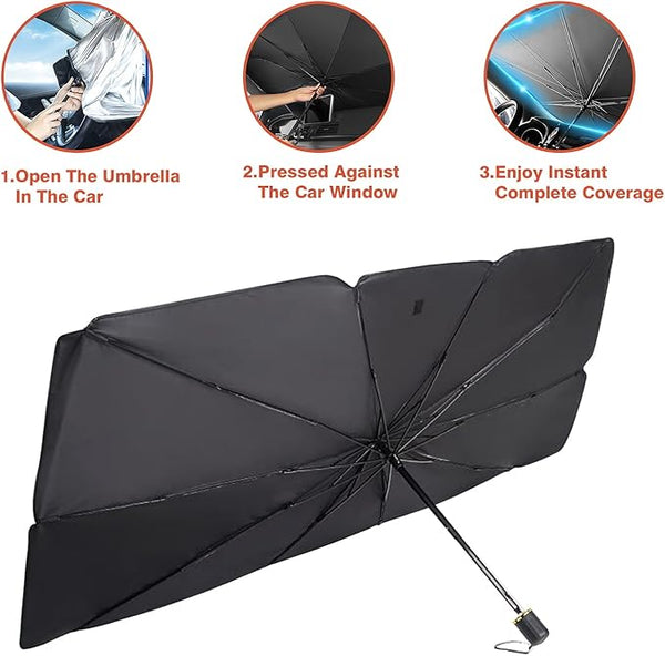 Car Multi Purpose Convenient Foldable Windshield Sunshades Interior Protechor Accessorie Part Auto Parasol Umbrella Front Covers