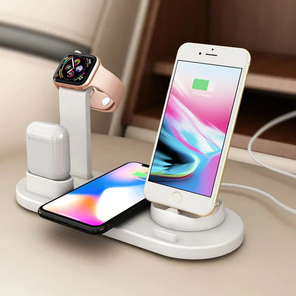 Smart Wireless 4-In-1 Charging Station